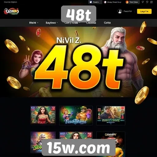 Lançamento do site de jogos 48t surpreende usuários